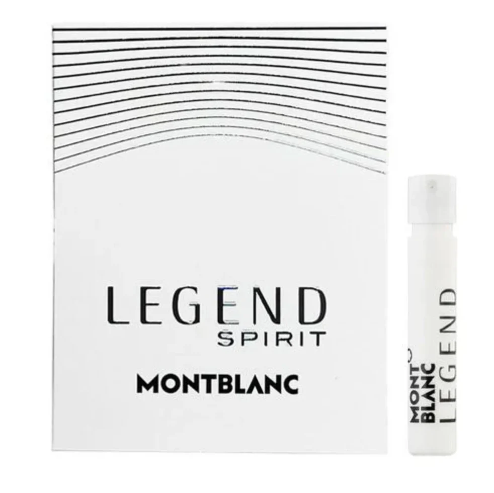 VIAL MONT BLANC LEGEND SPIRIT EDT