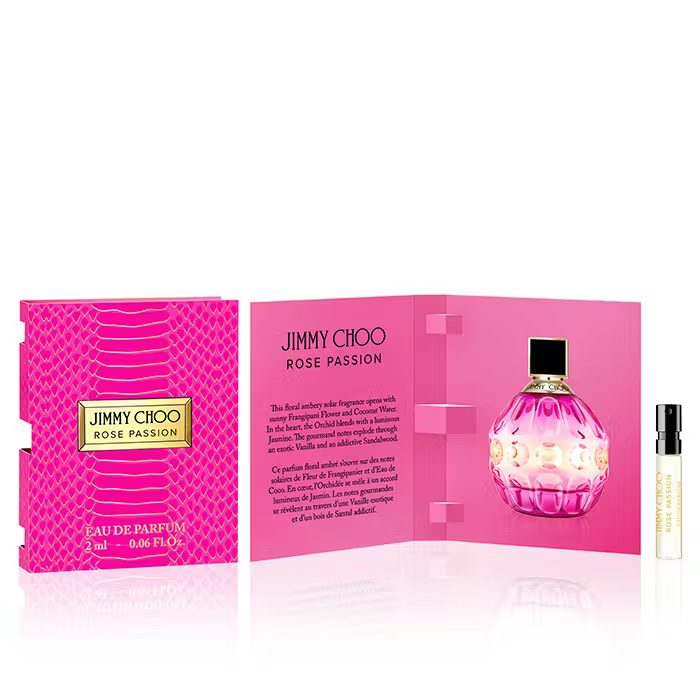 VIAL JIMMY CHOO WOMEN ROSE PASSION EDP