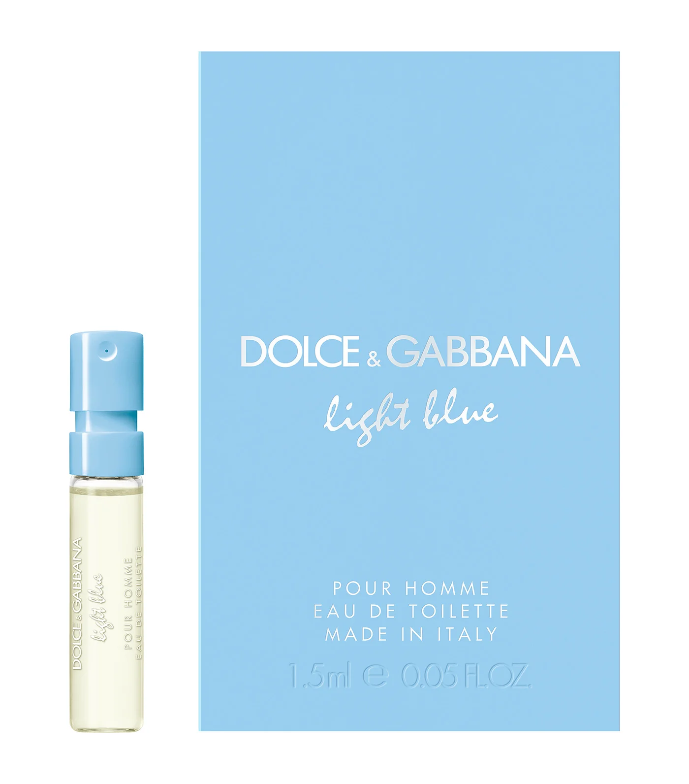 VIAL D & G LIGHT BLUE PH EDT