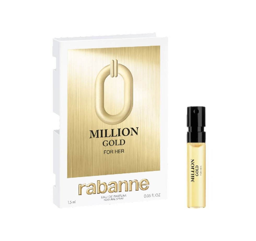 VIAL PACO RABANNE MILLION GOLD EDP