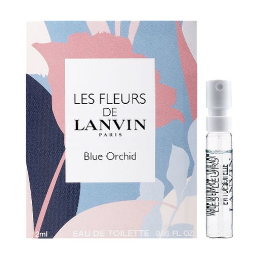 VIAL LANVIN LES FLEURS BLUE ORCHID EDT